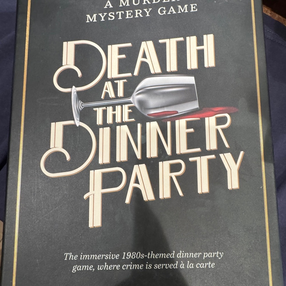 Death at the Dinner Party Murder Mystery Game